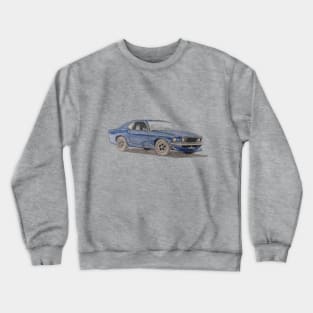 Muscle car Crewneck Sweatshirt